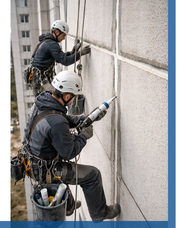 Герметизация межпанельных швов в Ельце от 719 р. | ВЫСОТНИК-Елц