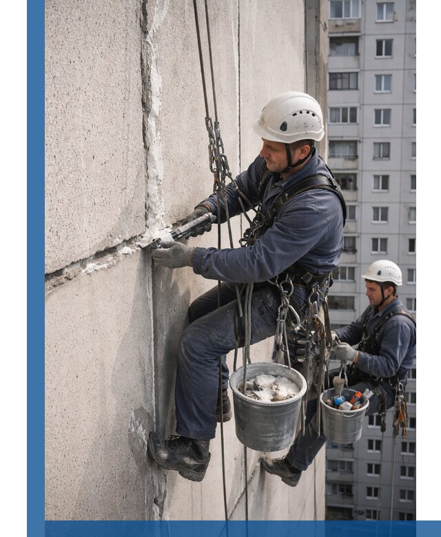 Утепление межпанельных швов в Ельце профессионально и надежно