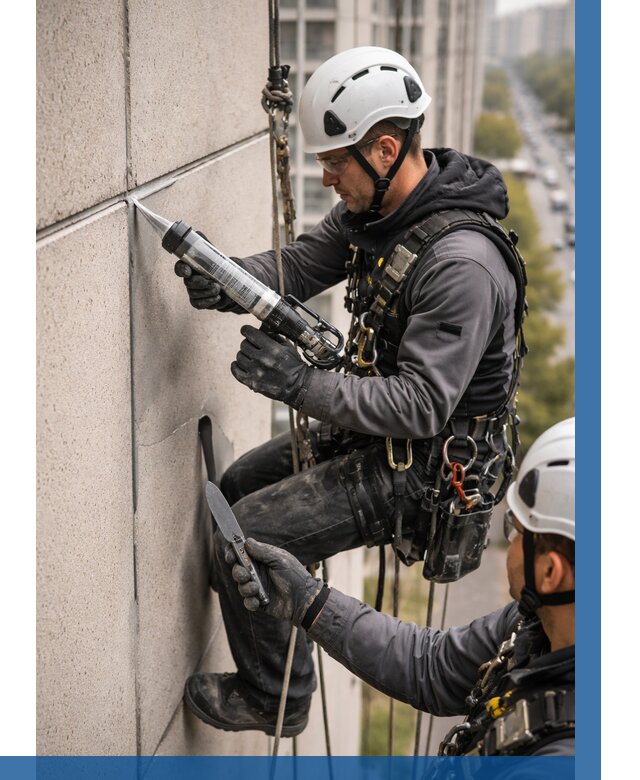 Первичная герметизация швов в Ельце от 616 р. | ВЫСОТНИК-Елц