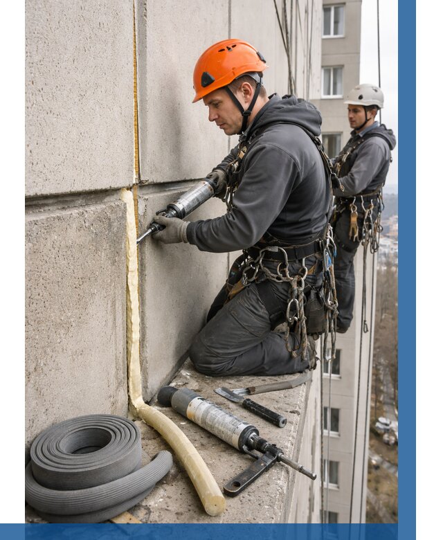 Теплый шов межпанельные швы в Ельце от 719 р. | ВЫСОТНИК-Елц