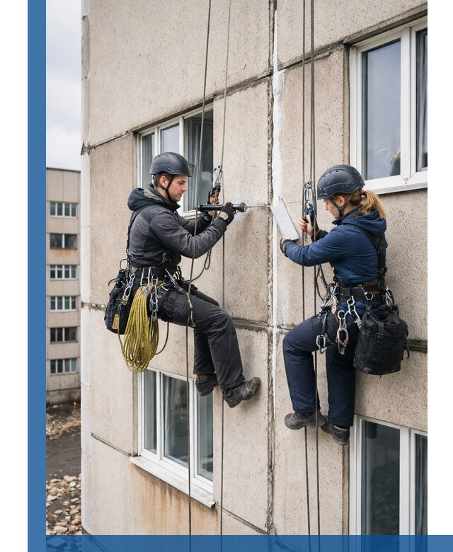 Герметизация межпанельных швов тёплым швом в Ельце