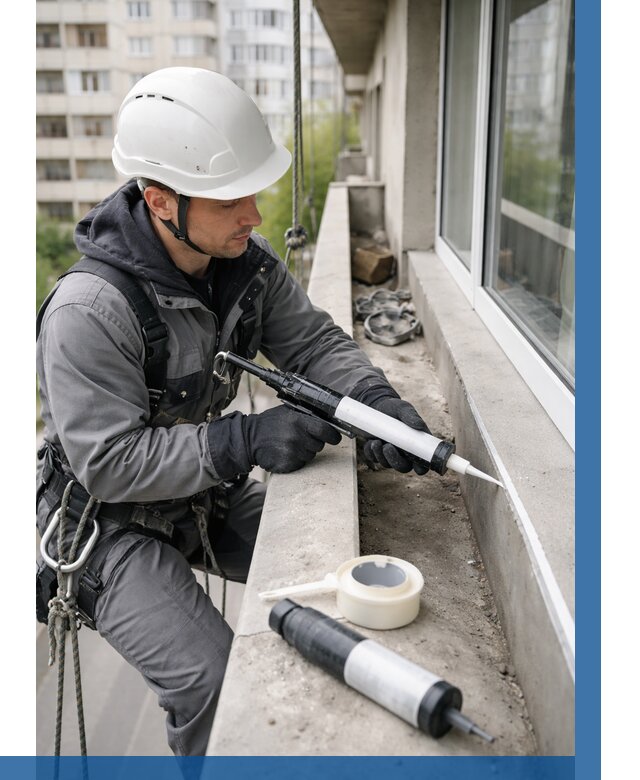 Герметизация швов лоджии в Ельце от 4621 р. | ВЫСОТНИК-Елц