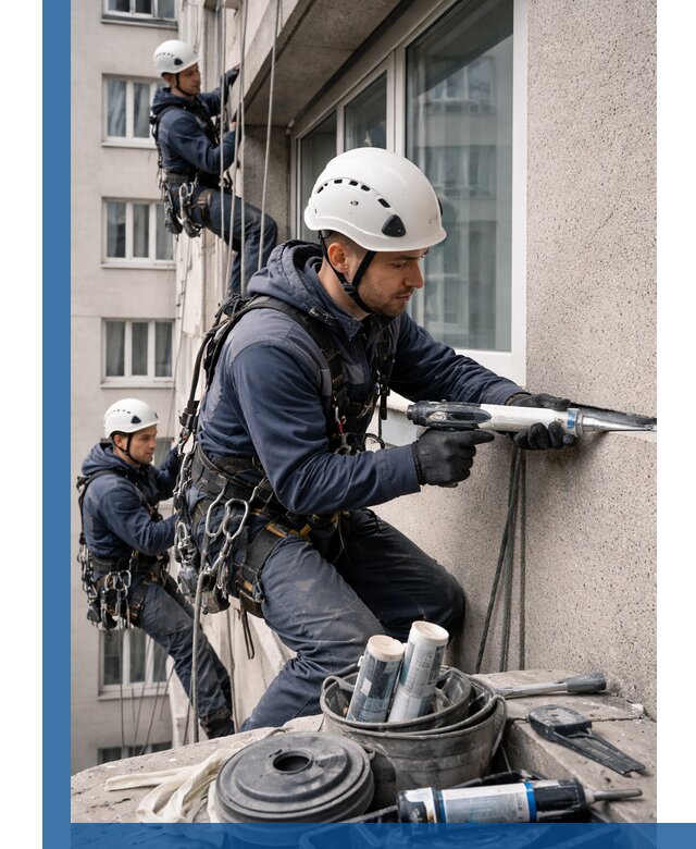 Герметизация швов лоджии в Ельце профессионально и надежно