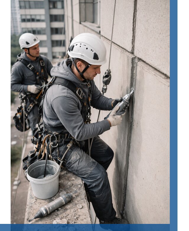 Ремонт деформационных швов здания в Ельце от 1027 р. | ВЫСОТНИК-Елц