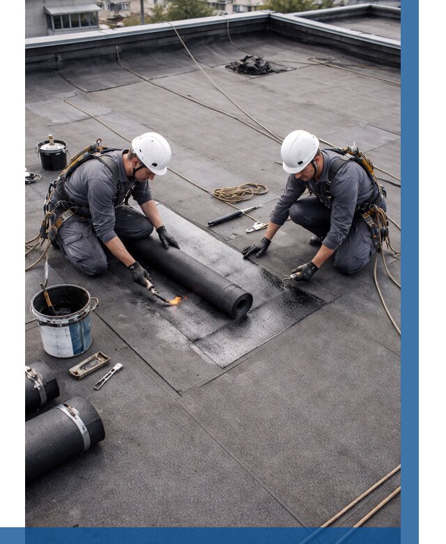 Ремонт мягкой кровли под ключ в Ельце от 719 р. | ВЫСОТНИК-Елц