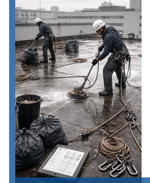 Плановая очистка кровли по графику в Ельце для безопасности