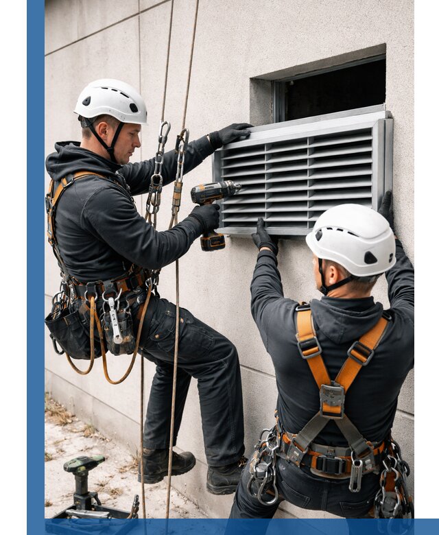 Монтаж вентиляционных решеток в Ельце профессиональный сервис