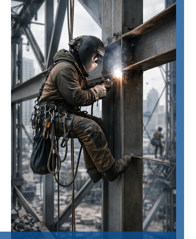 Высотные сварочные работы в Ельце от 3594 р. | ВЫСОТНИК-Елц