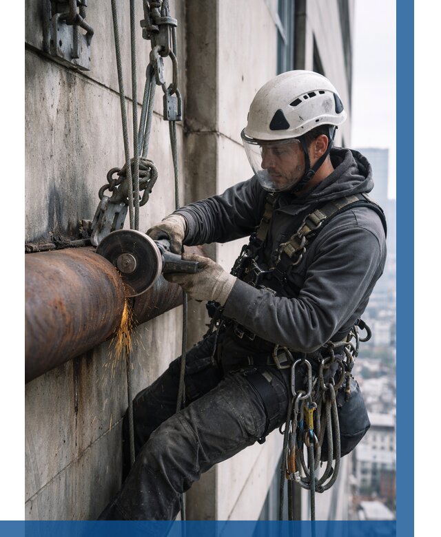 Резка металла на высоте в Ельце по цене от 4621 р. | ВЫСОТНИК-Елц