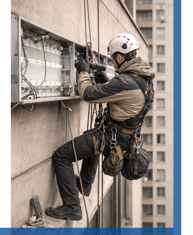 Ремонт вывески на высоте в Ельце от 4621 р. | ВЫСОТНИК-Елц