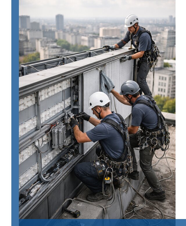 Профессиональное обслуживание крышной рекламы в Ельце под ключ