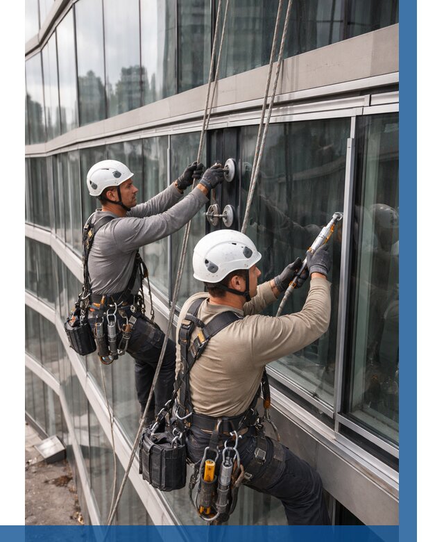 Радиусное остекление фасада в Ельце от 12322 р. | ВЫСОТНИК-Елц