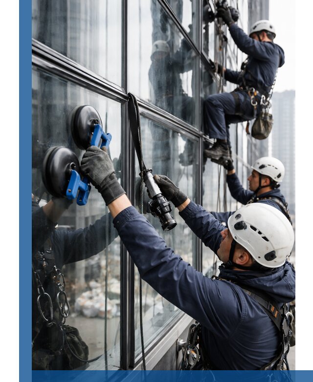 Радиусное остекление фасадов под ключ в Ельце с гарантиями