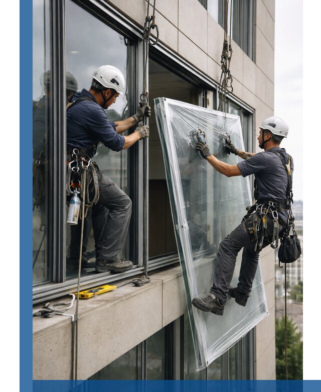 Профессиональная замена стекла в витраже в Ельце с гарантией