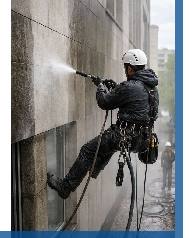 Гидроструйная очистка поверхностей в Ельце от 873 р. | ВЫСОТНИК-Елц