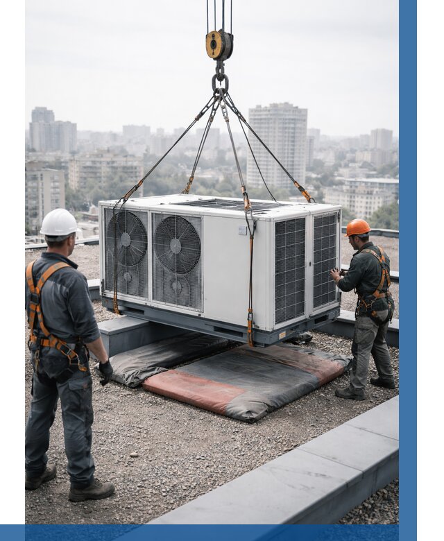 Подъем груза на крышу в Ельце от 5134 р. | ВЫСОТНИК-Елц заказать