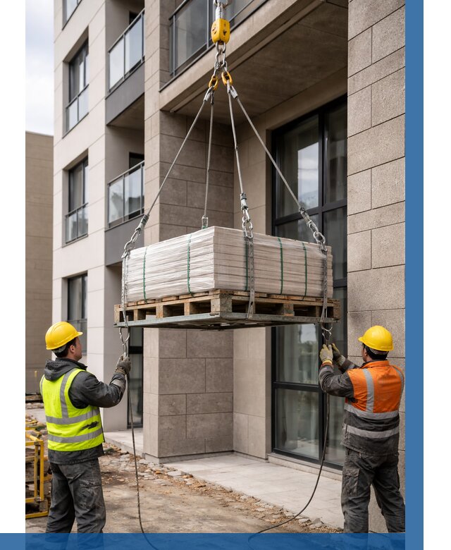 Подъем керамогранита на этаж в Ельце от 3594 р. | ВЫСОТНИК-Елц