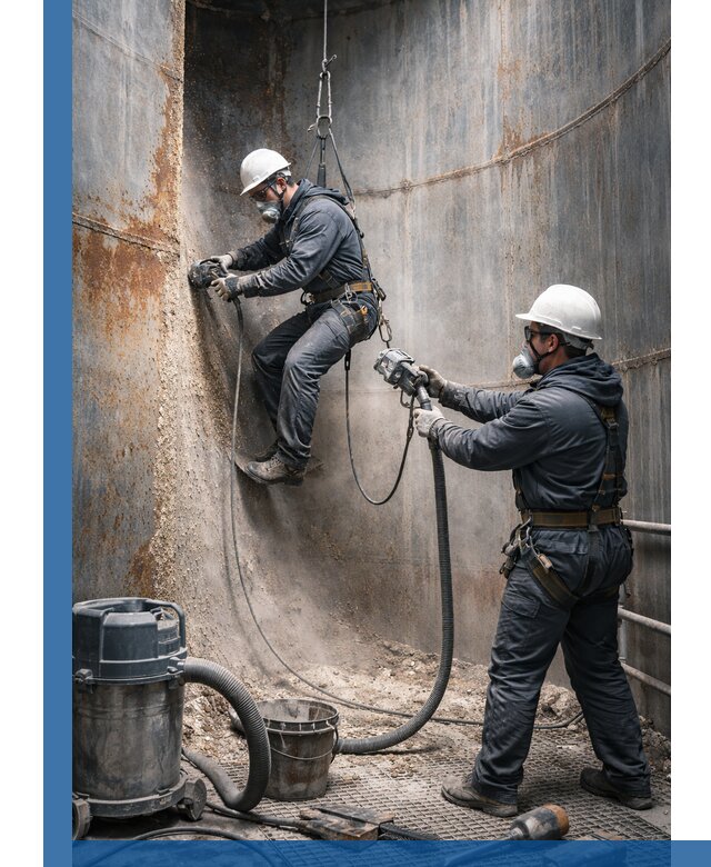 Зачистка силосов в Ельце профессионально с выездом и гарантией