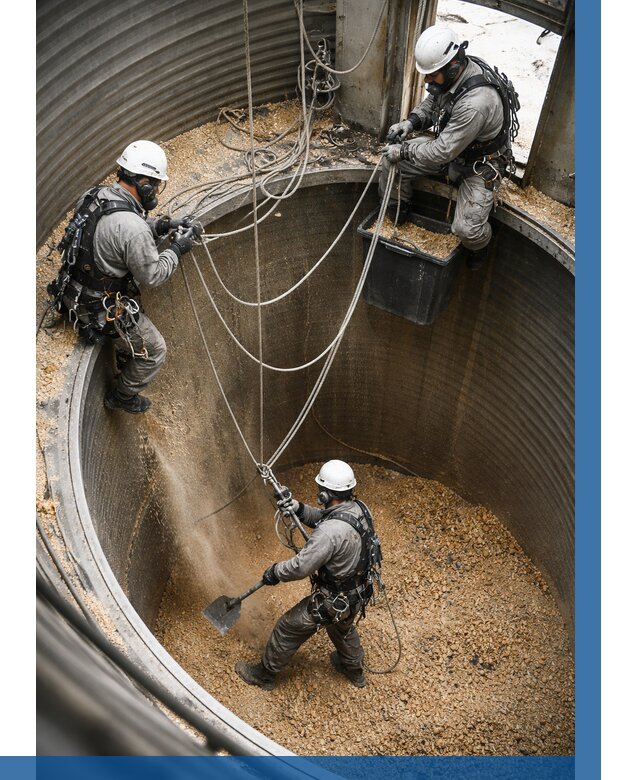 Чистка зерновых бункеров в Ельце от 12322 р. | ВЫСОТНИК-Елц