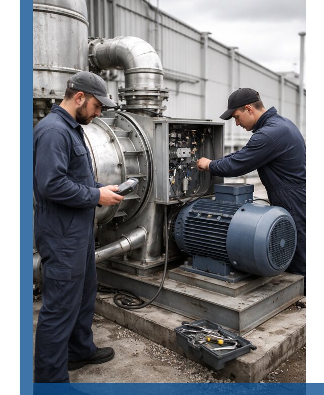 Техническое обслуживание промышленного оборудования в Ельце