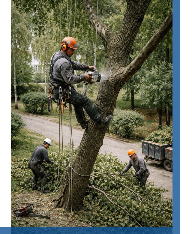 Кронирование деревьев в Ельце от 6674 р. | ВЫСОТНИК-Елц