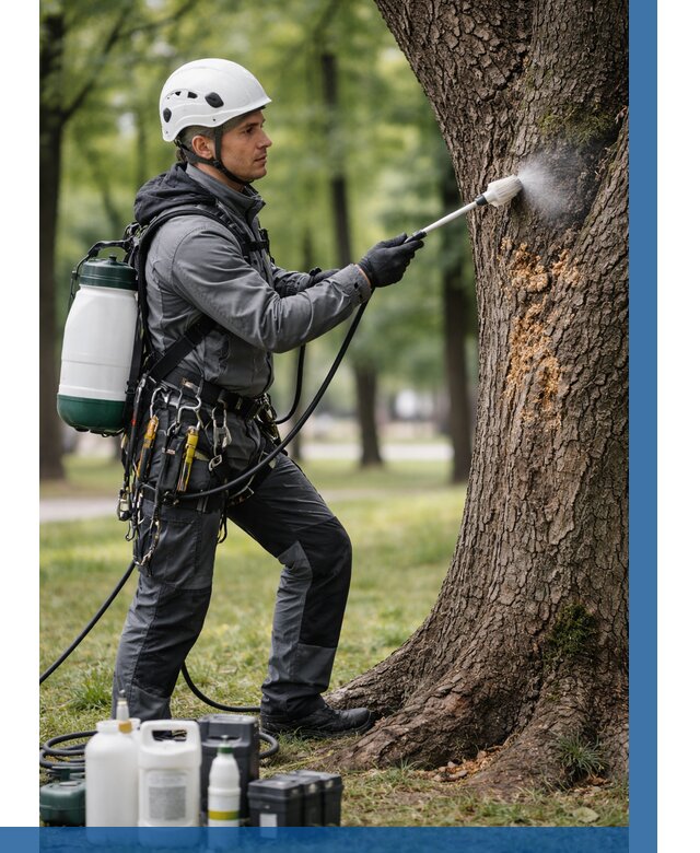 Обработка деревьев от вредителей в Ельце от 4621 р. | ВЫСОТНИК-Елц