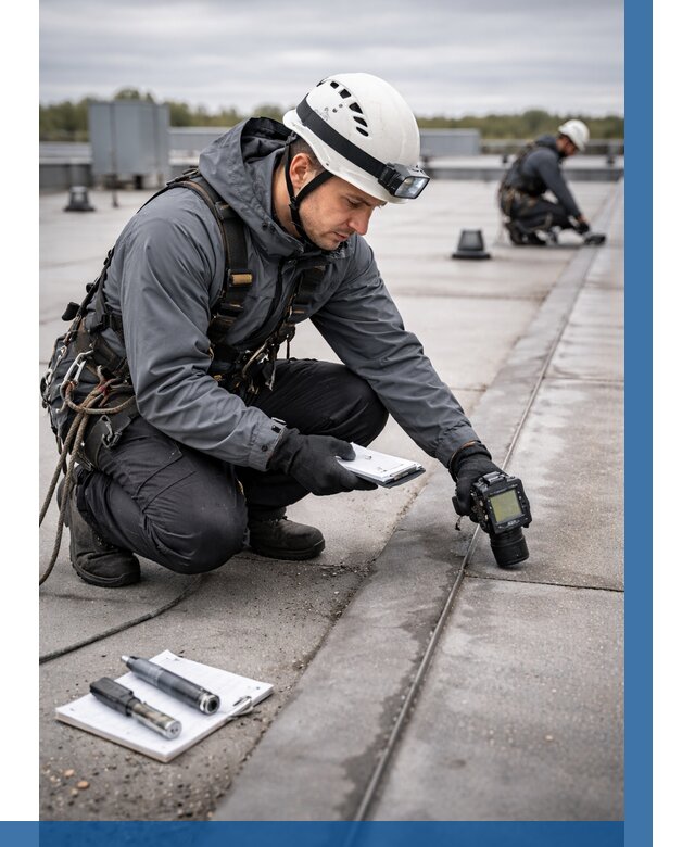 Обследование кровли на протечки в Ельце от 4621 р. | ВЫСОТНИК-Елц